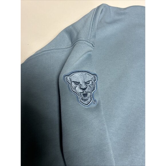 Pro Standard Luxury Pitt Panthers Sweatshirt Women's M Box Fit Thumb Holes Cute - Picture 6 of 10